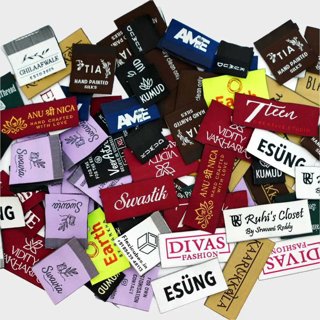 Woven labels