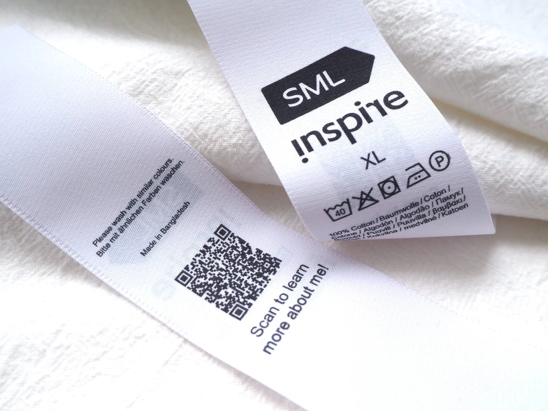 Care & composition labels